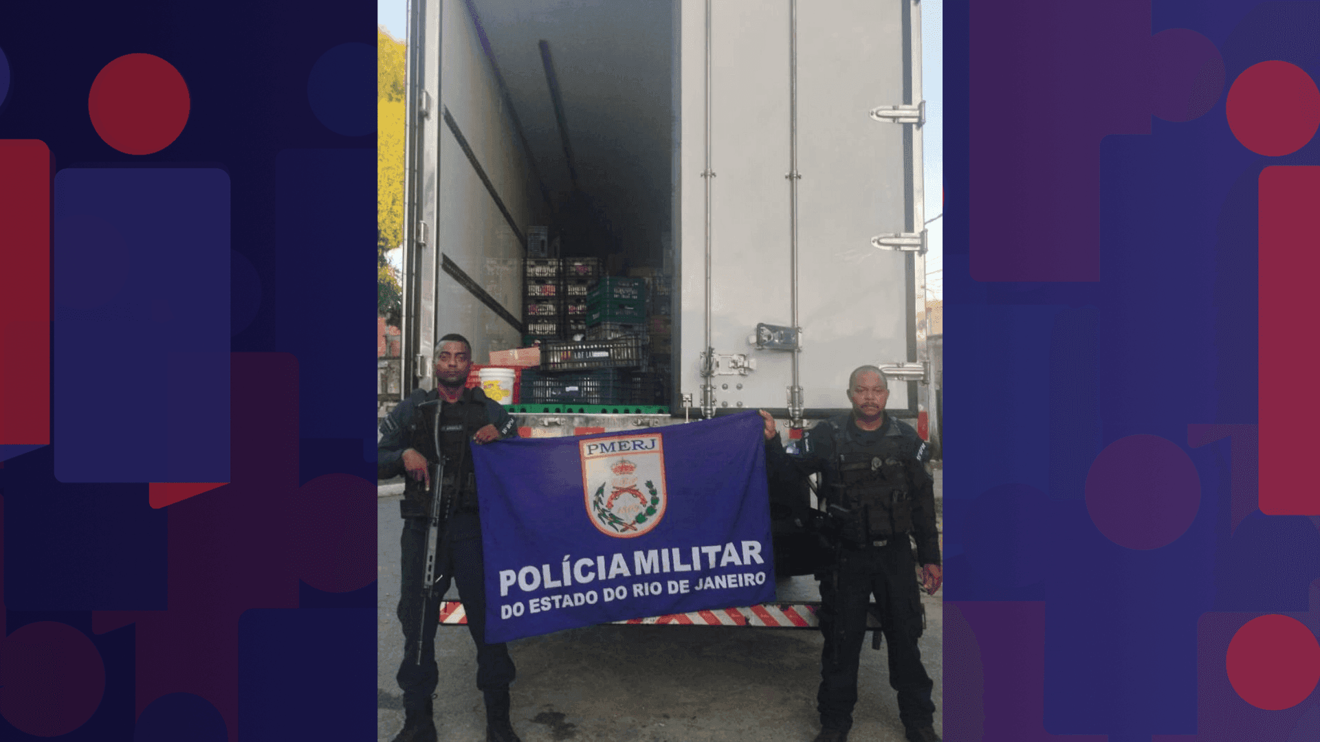 Motorista é resgatado após roubo de carga na Washington Luiz