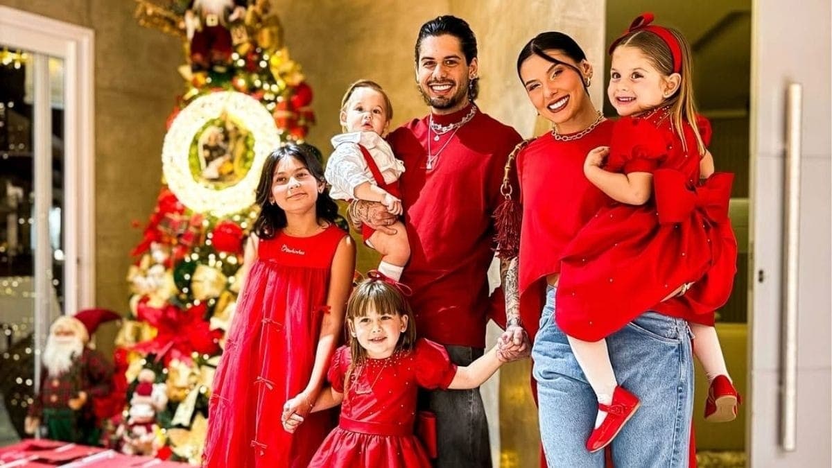 Saiba como foi o primeiro Natal de Ana Castela e Zé Felipe juntos