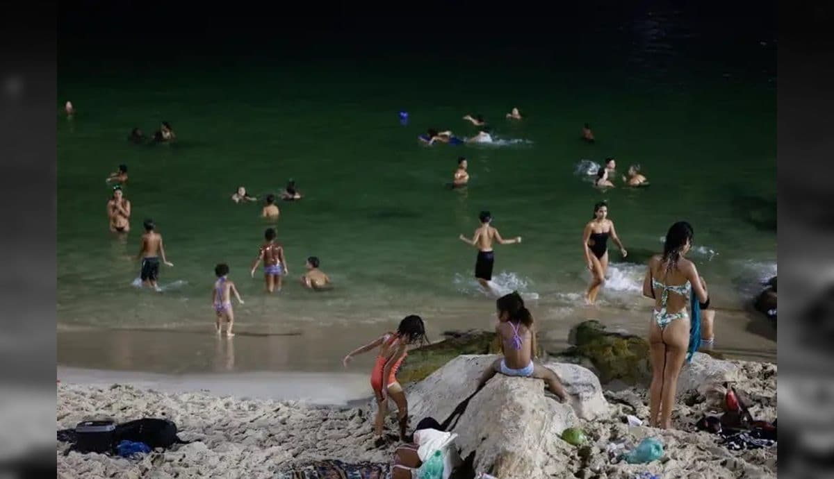 Bombeiros usam drones para alertar sobre riscos do mergulho noturno no RJ