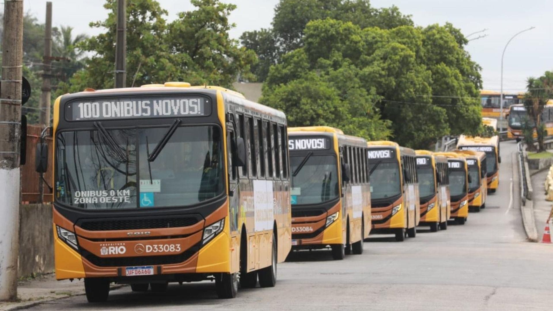 Prefeitura realiza licitação para renovar ônibus na Zona Oeste do Rio