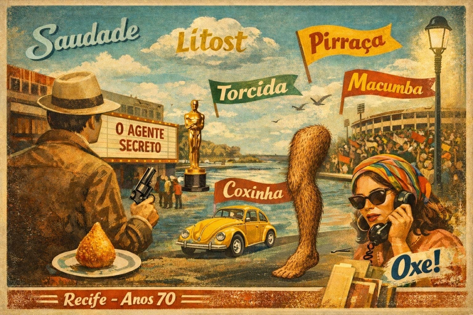 Não sei se teremos o Oscar, mas temos pirraça, coxinha e torcida
