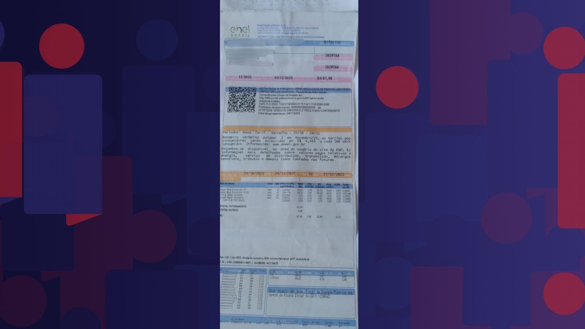 Enel alerta 235 mil clientes sobre risco de perder Tarifa Social