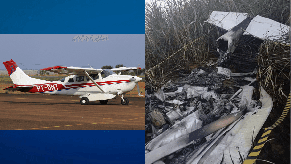 Avião que caiu em SP e matou um operava com certificado vencido, diz Anac
