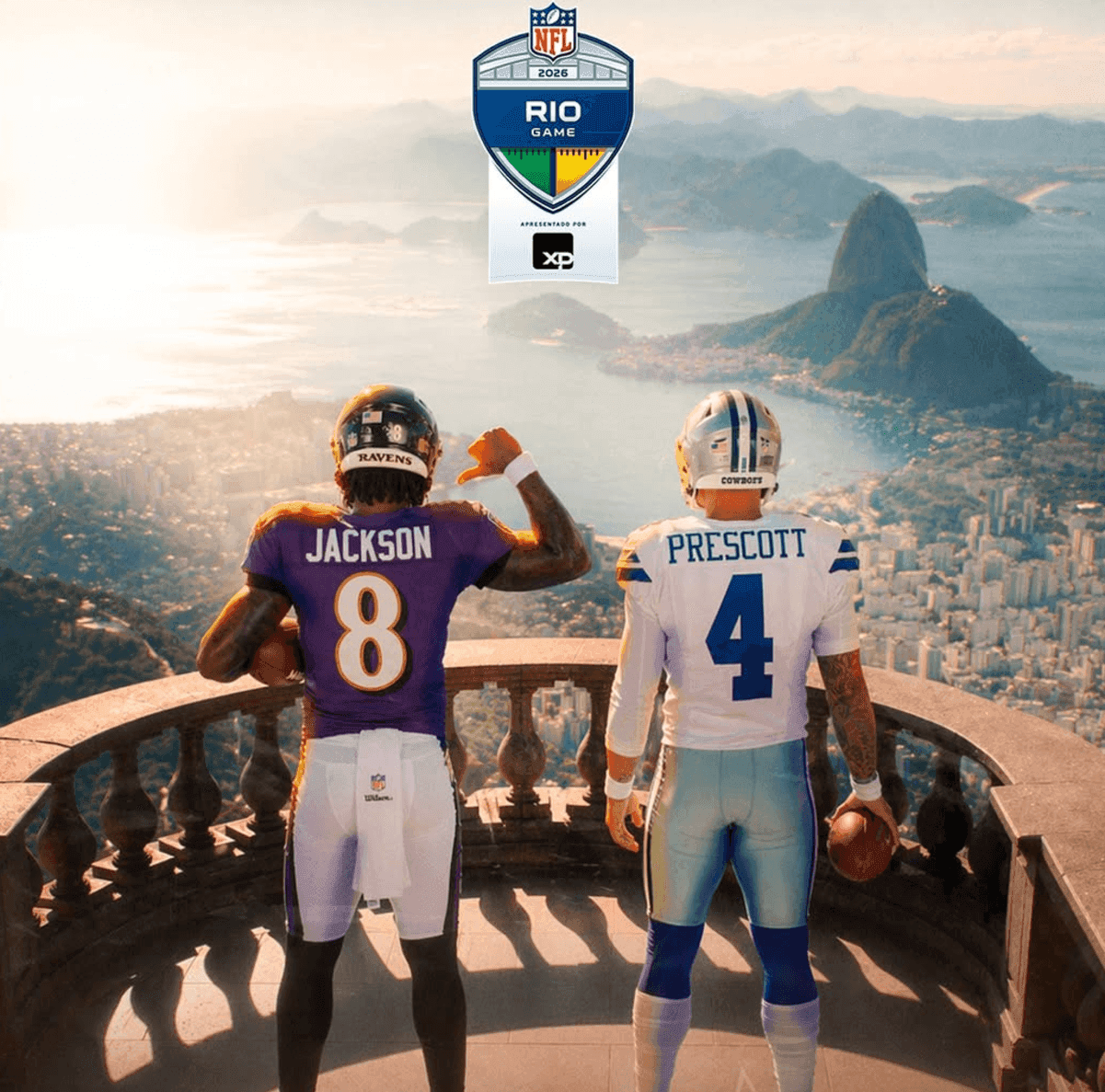 NFL define Ravens como adversário dos Cowboys em jogo do Maracanã
