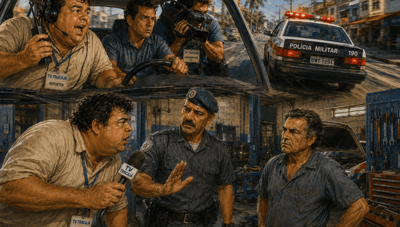 A “Câmera Nervosa” e o Desmanche Fantasma