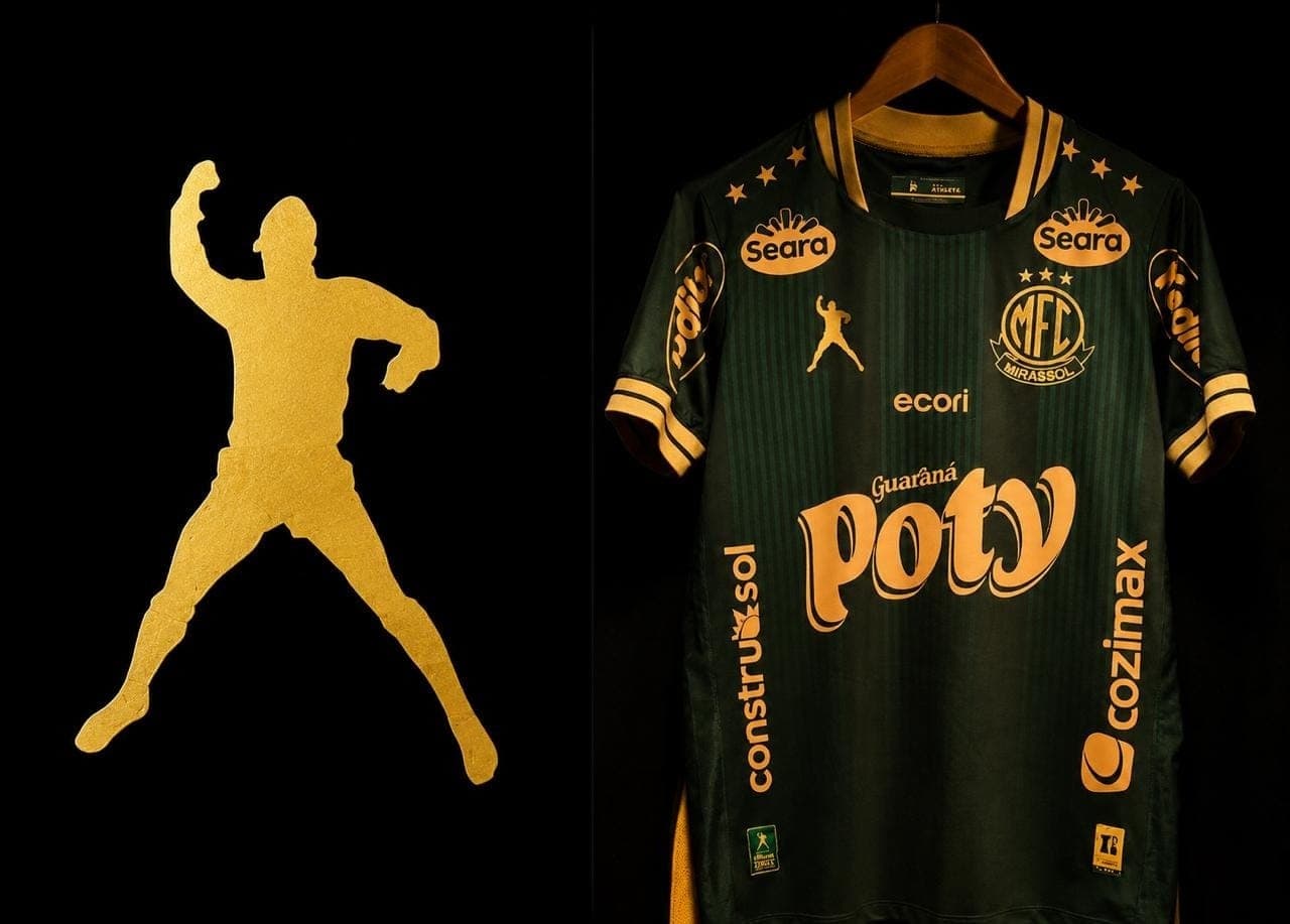 Mirassol FC faz homenagem a Pelé em nova camisa