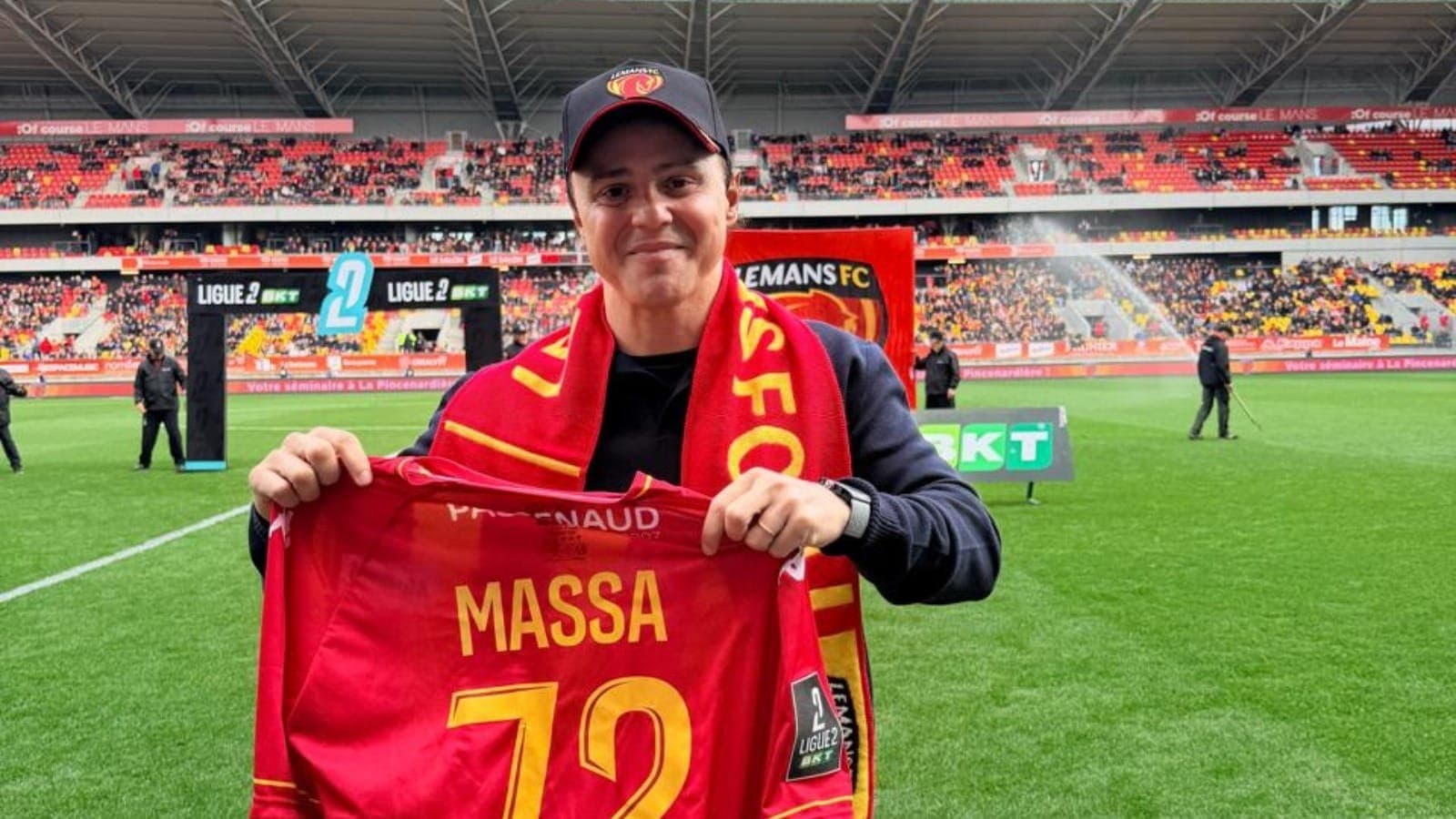 Time de Felipe Massa conquista acesso na 2ª divisão do Campeonato Francês