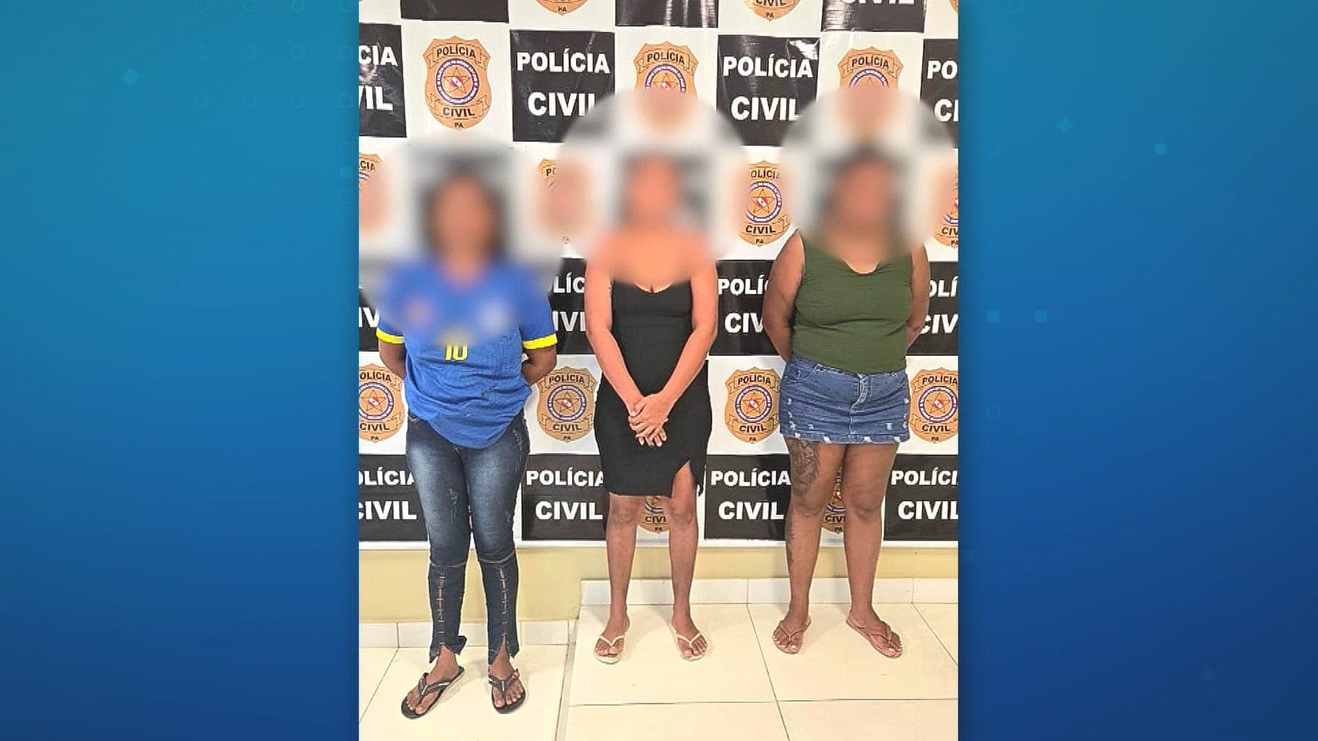 Polícia Civil prende 12 mulheres suspeitas de liderar facções no Pará