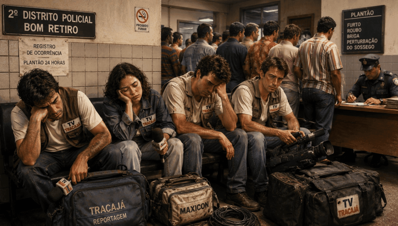 O Carnaval que terminou no Distrito Policial