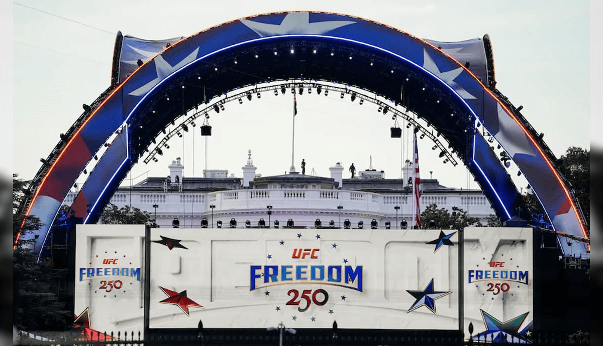 No aniversário de 80 anos, Trump promove evento do UFC na Casa Branca