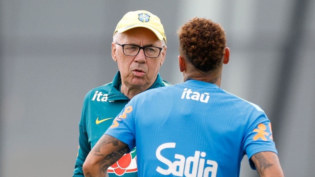 Brasil tem 3 pendurados e Ancelotti pode mudar time; entenda nova regra