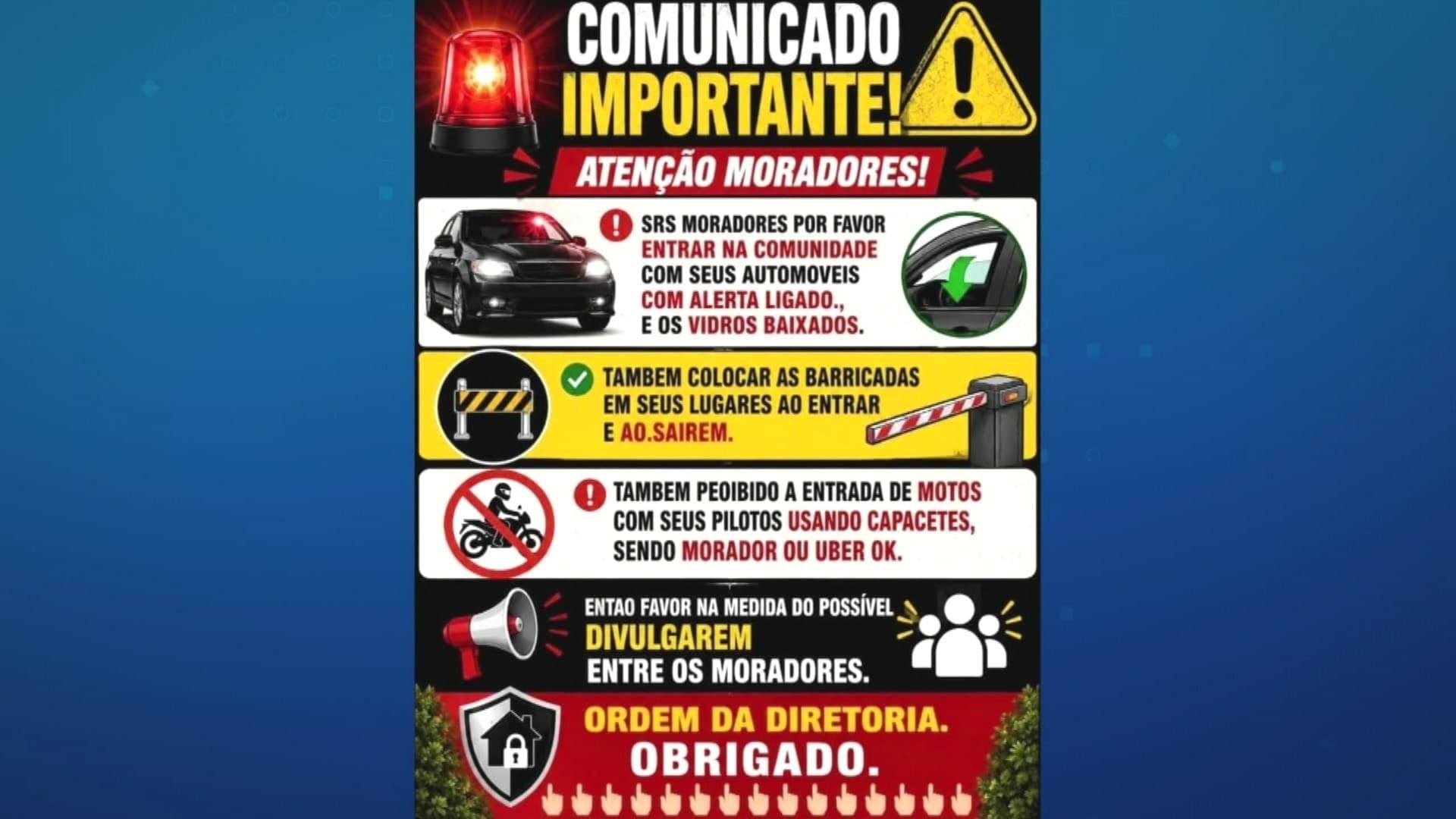 Comando Vermelho cria 'cartilha do crime' e ameaça motoristas no RJ