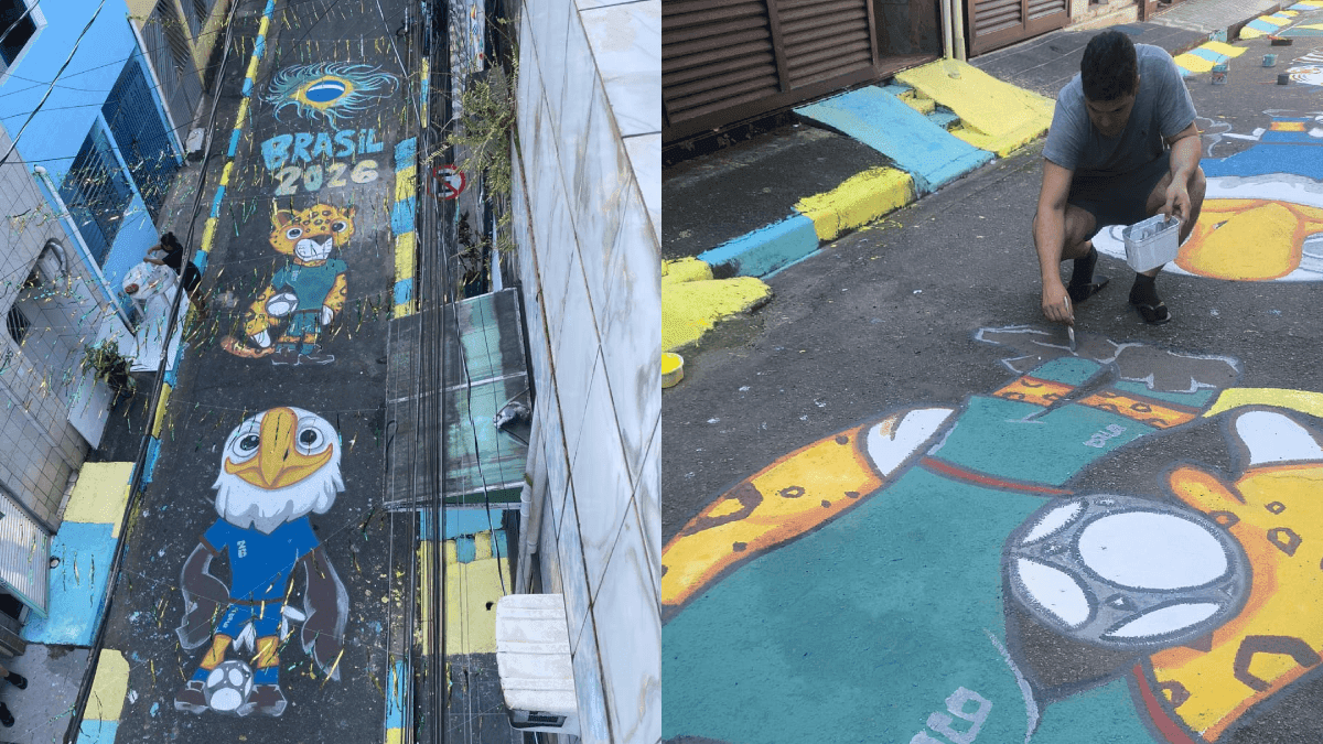 Buscas por "pintar rua" batem recorde no Google nesta Copa; veja regras