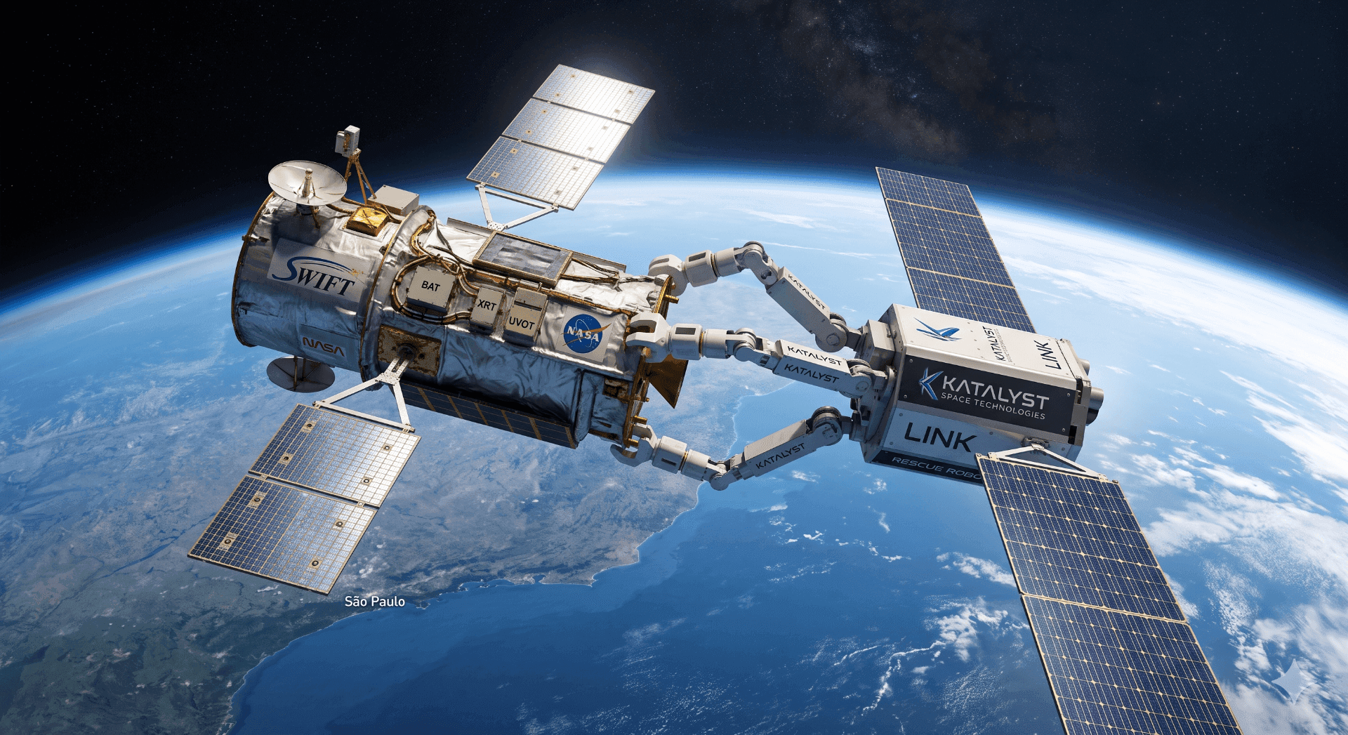Nasa inicia missão ousada para evitar queda do telescópio Swift na Terra