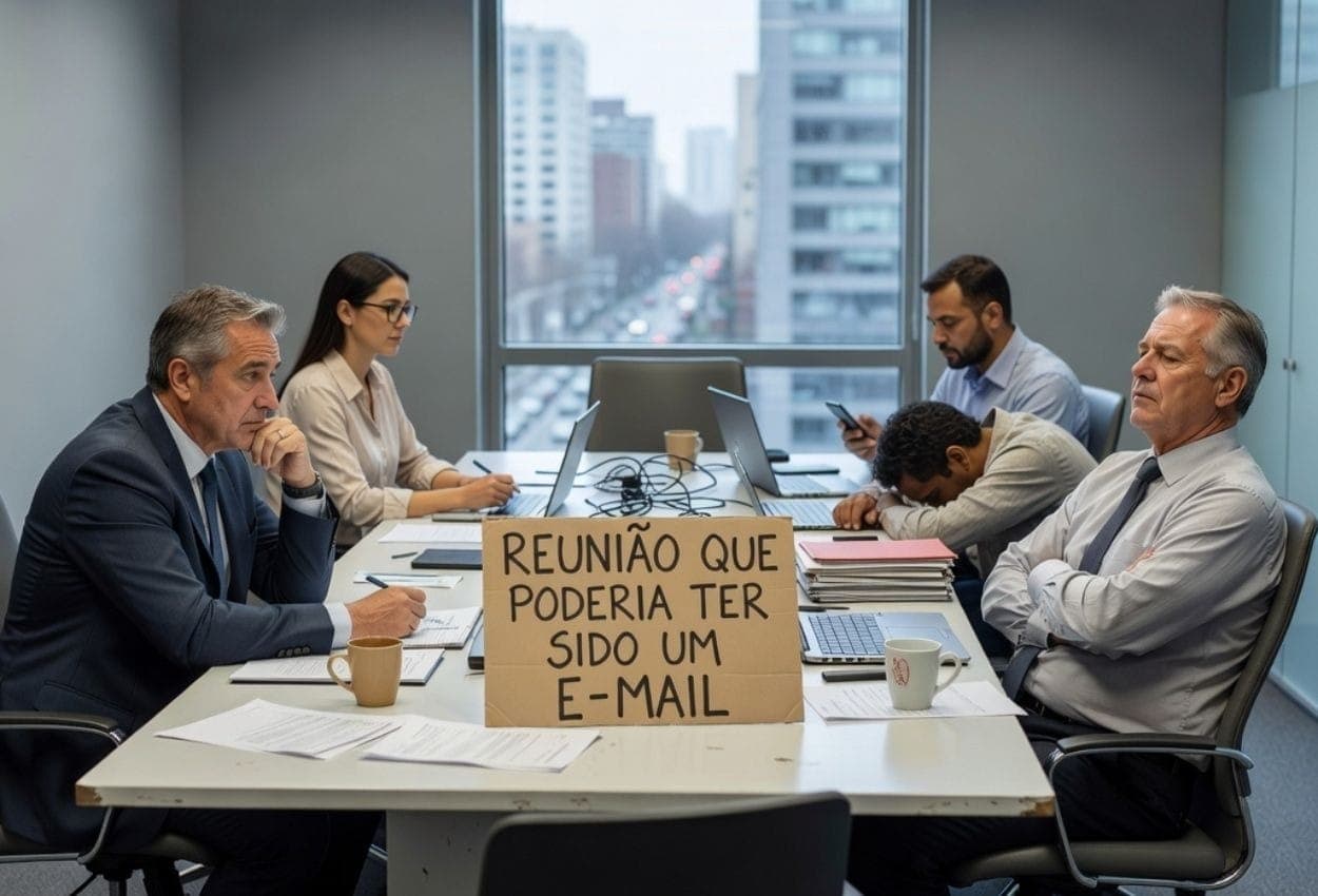 Reuniões improdutivas podem custar tempo, produtividade e bilhões em perdas