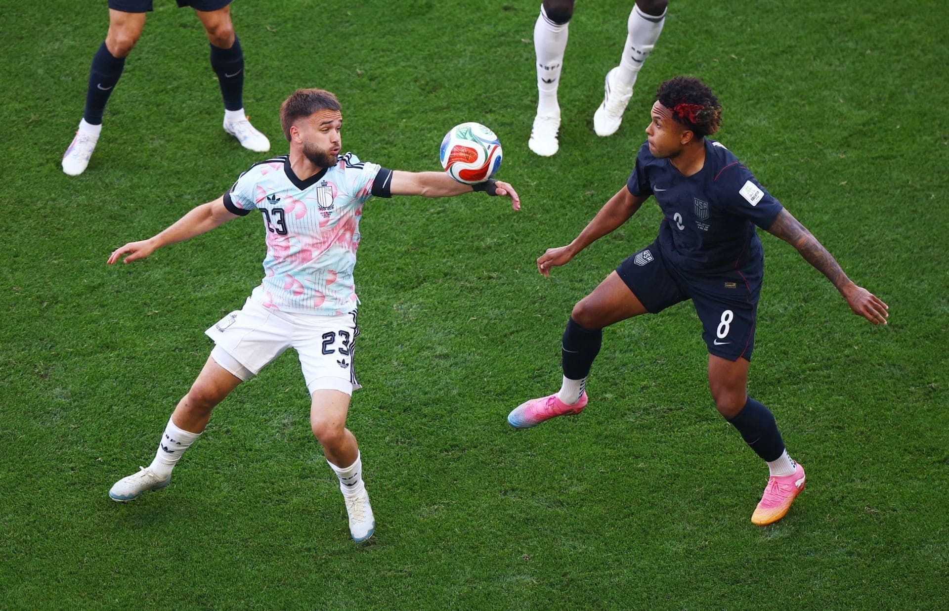 Jogador admite que polêmica com Fifa e Trump motivou a Bélgica