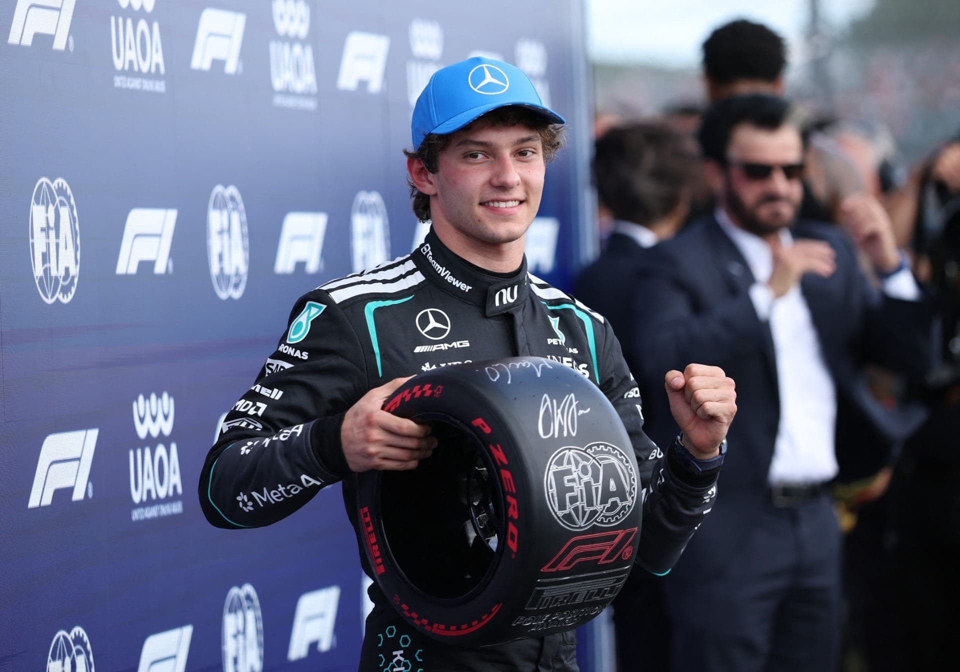 Antonelli é o piloto mais novo a fazer pole position em cinco etapas do ano