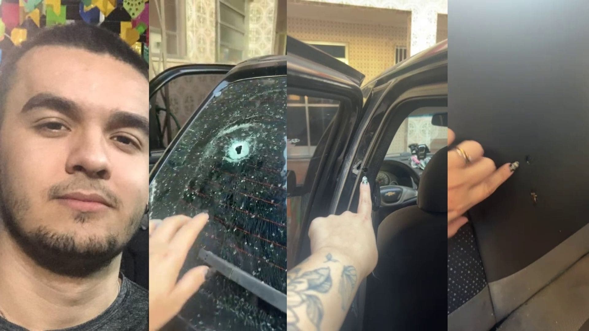 Homem é atingido por bala perdida durante tiroteio na favela Cinco Bocas