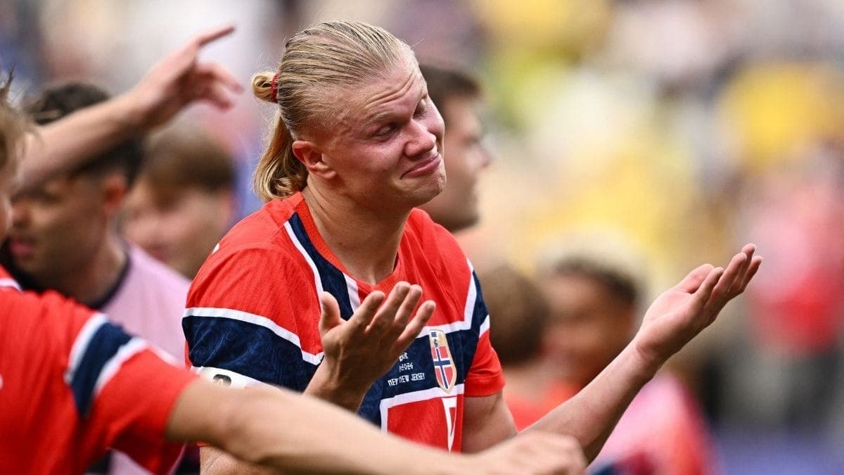 Haaland admite surpresa com classificação sobre o Brasil: "Nunca imaginei"