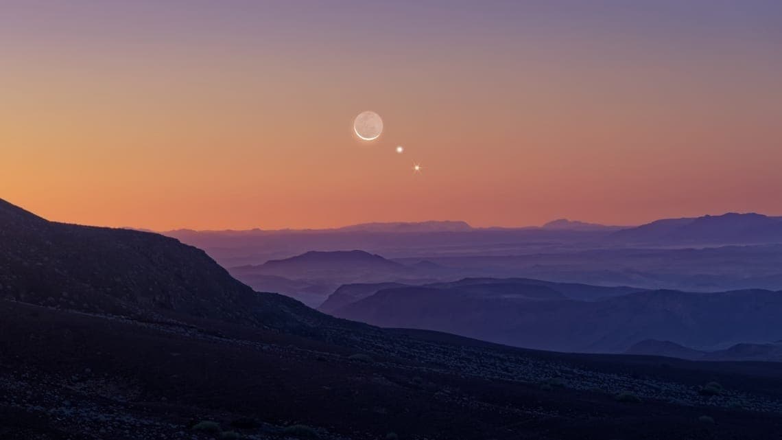 Vênus e estrela Regulus protagonizam espetáculo no céu nesta quinta-feira