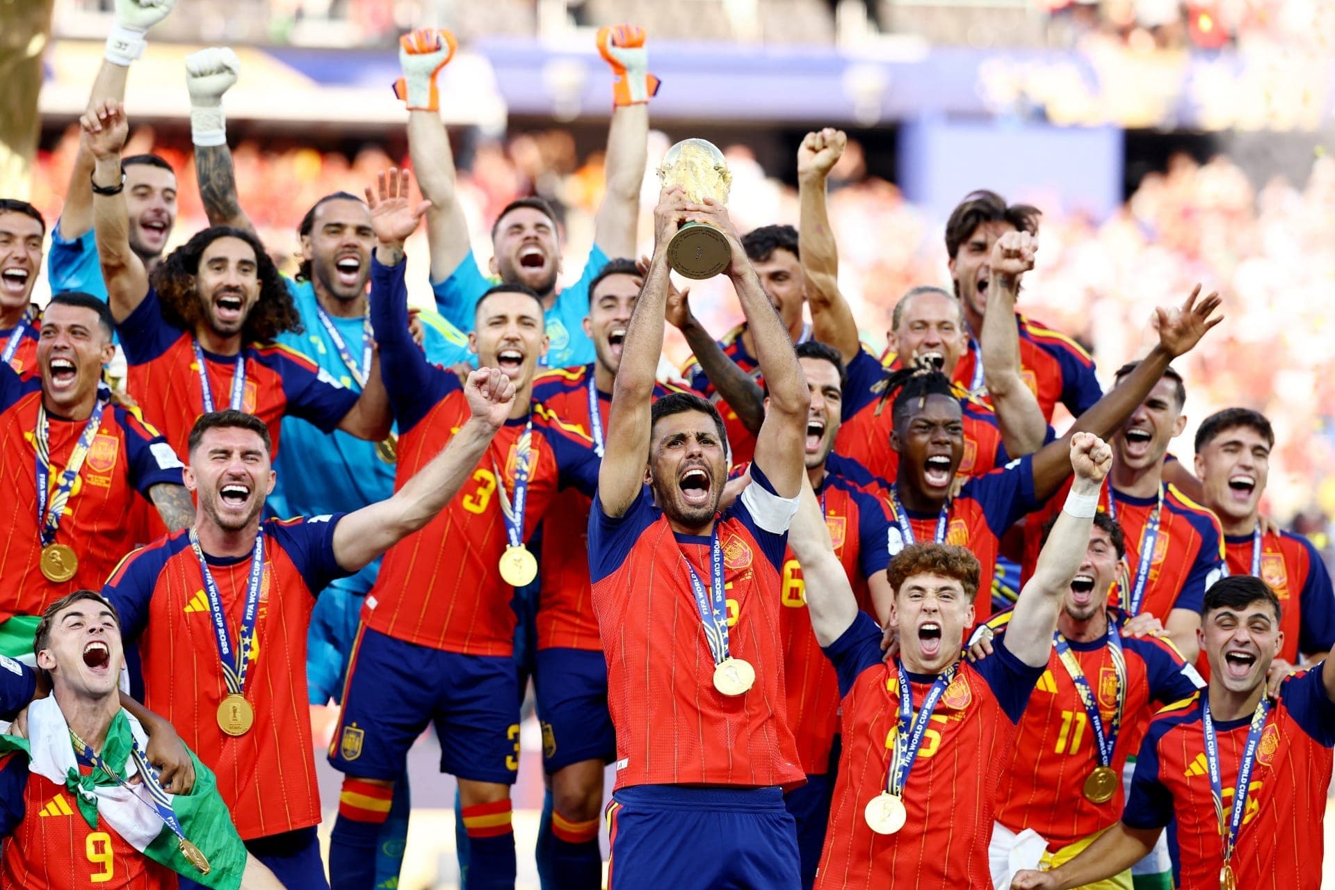 Não foi só a Espanha que ganhou a Copa do Mundo