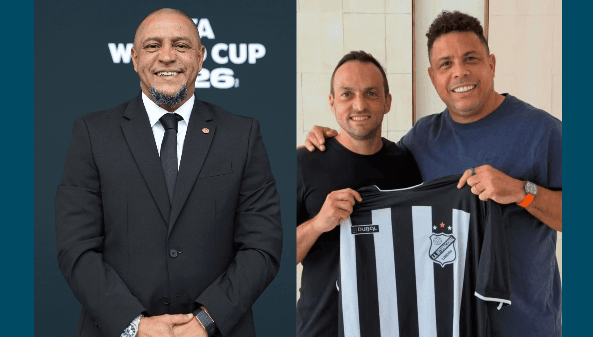 Inter de Limeira terá Roberto Carlos e Ronaldo Fenômeno como sócios da SAF