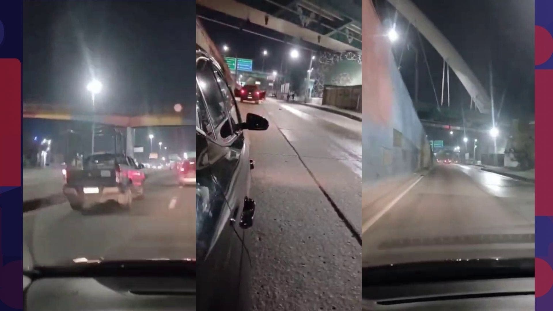 Motorista acompanha e grava vídeo de perseguição na Avenida Brasil
