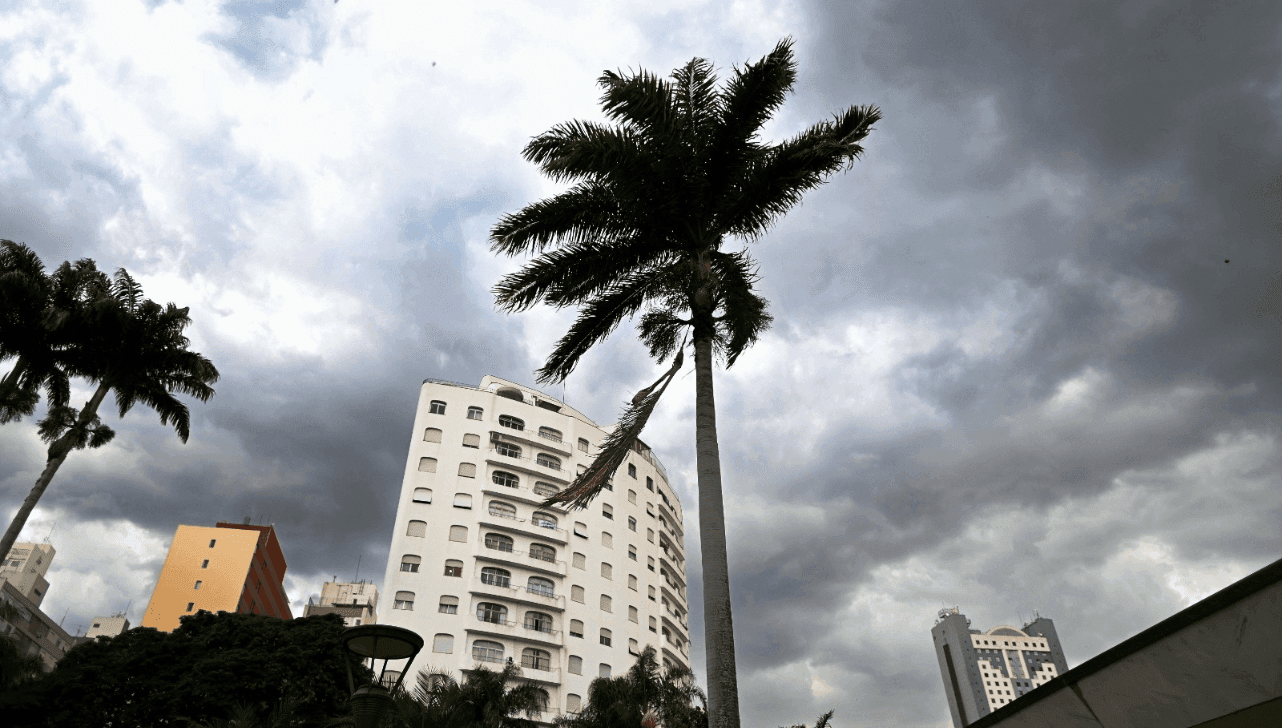 Frente fria traz temporais para a região de Campinas