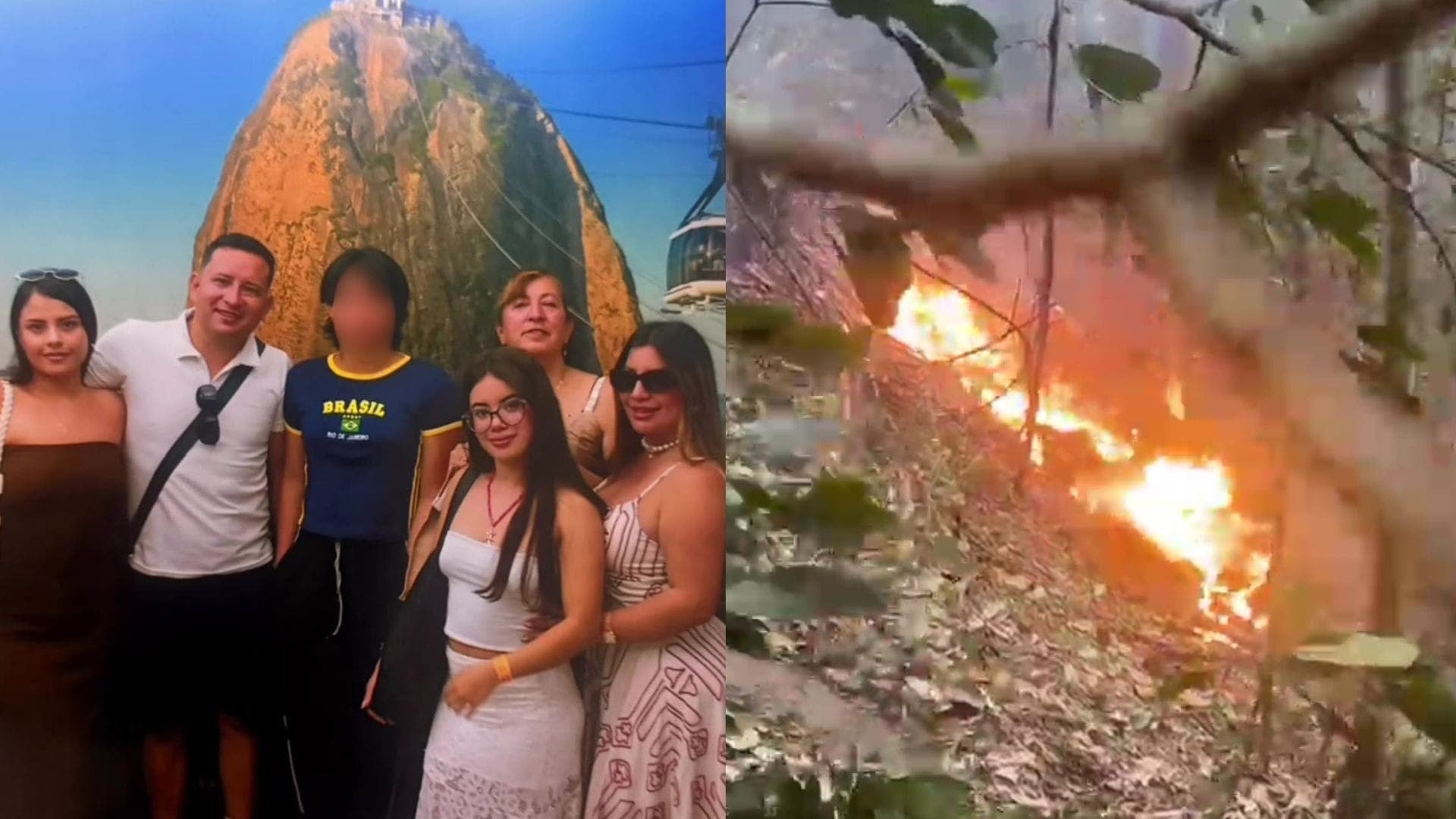 Vítimas de acidente de helicóptero vieram ao Rio comemorar aniversário