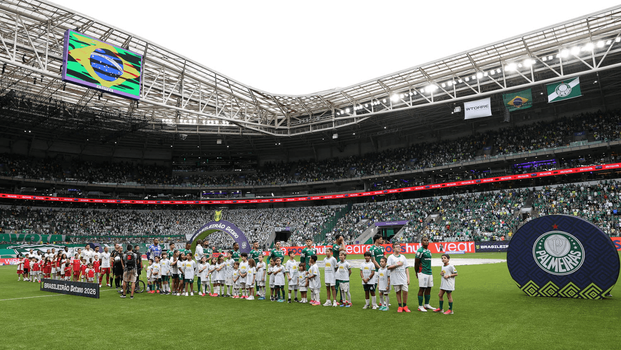 Palmeiras tem aproveitamentos opostos como mandante em 2026; veja números