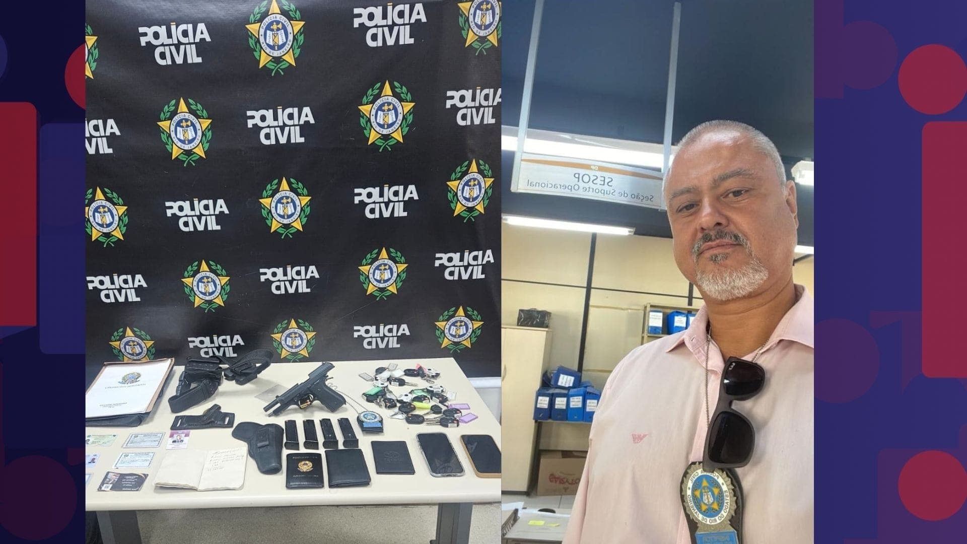 Falso policial civil é preso na Barra da Tijuca
