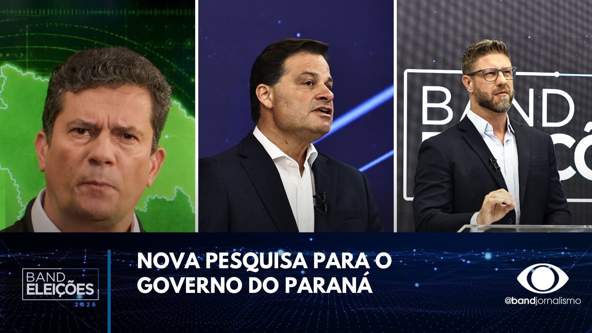 Pesquisa no Paraná: Moro tem 42,7% e Sandro Alex 38,1% no 2º turno