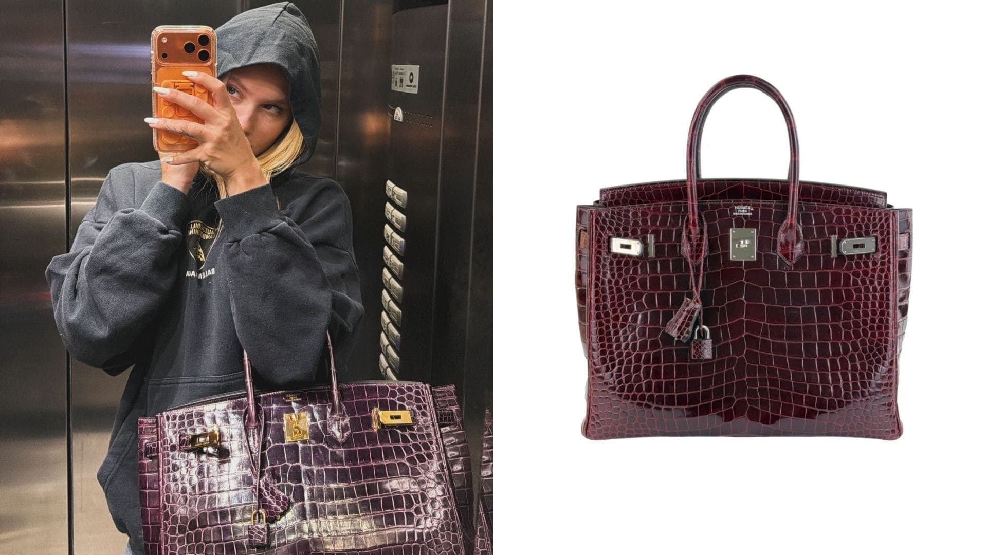 Virginia posa com bolsa avaliada em até R$ 250 mil no Instagram