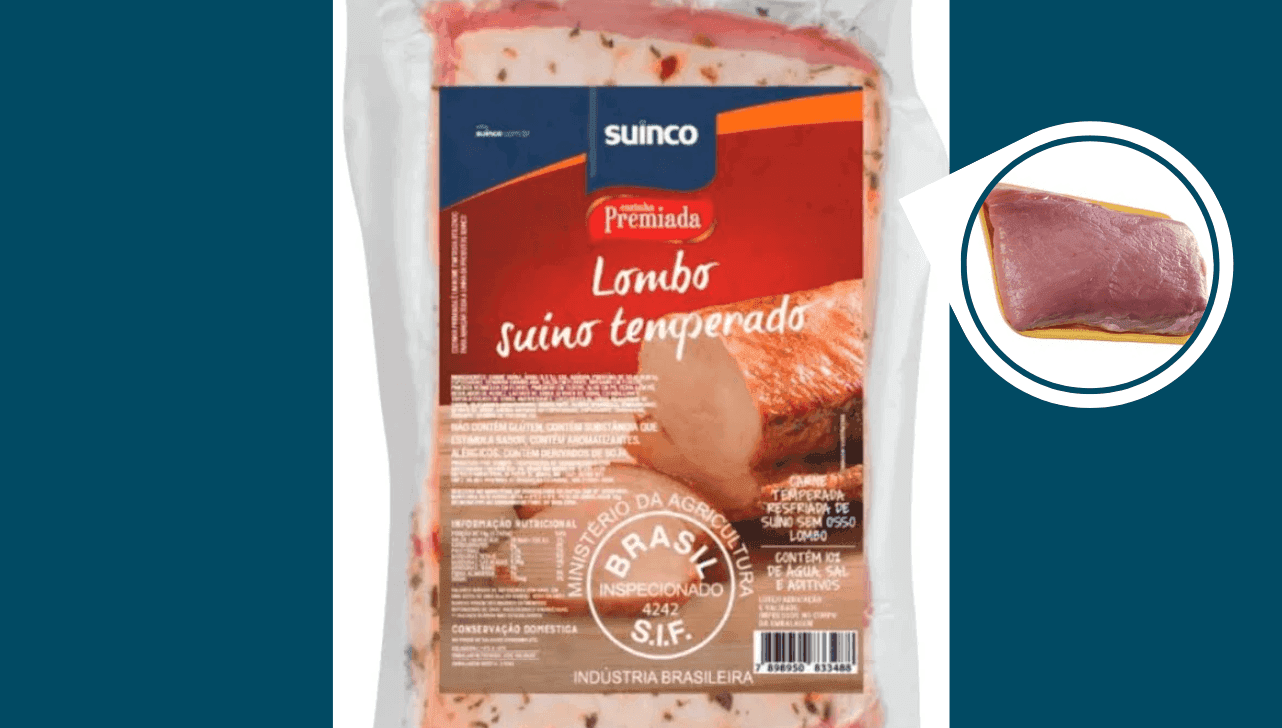 Anvisa suspende venda, distribuição e consumo de lombo da marca Suinco
