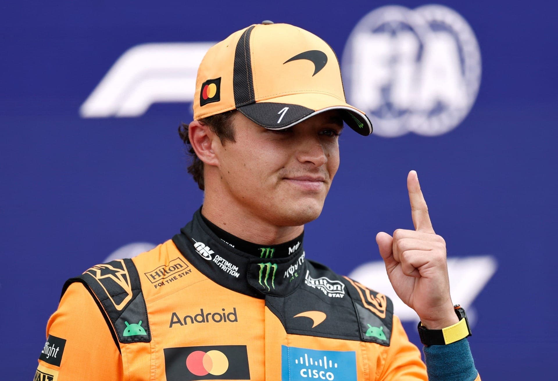 F1: Norris conquista pole position no GP da Holanda; Bortoleto é 9º