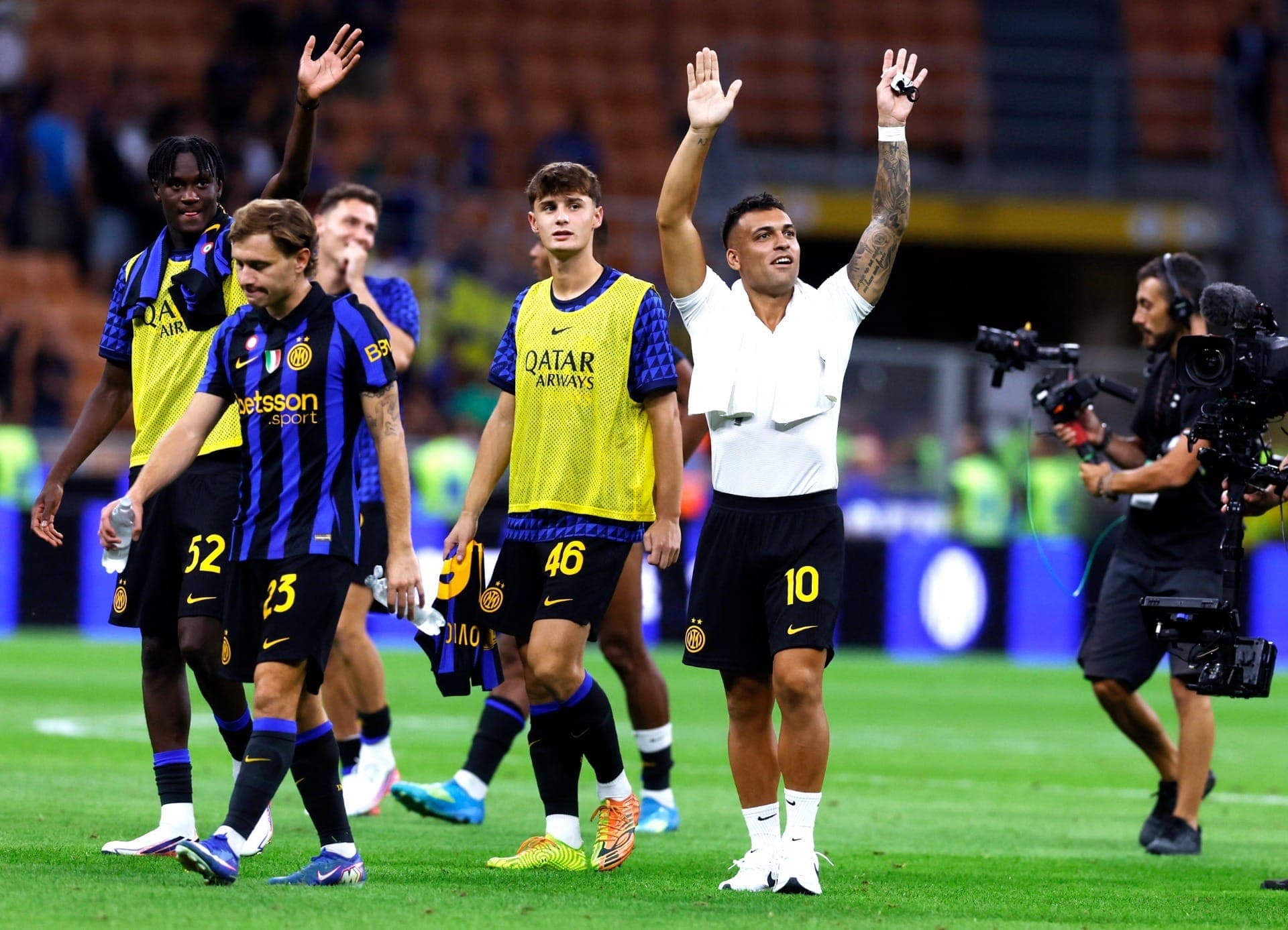 Inter de Milão goleia o Monza na estreia do Campeonato Italiano