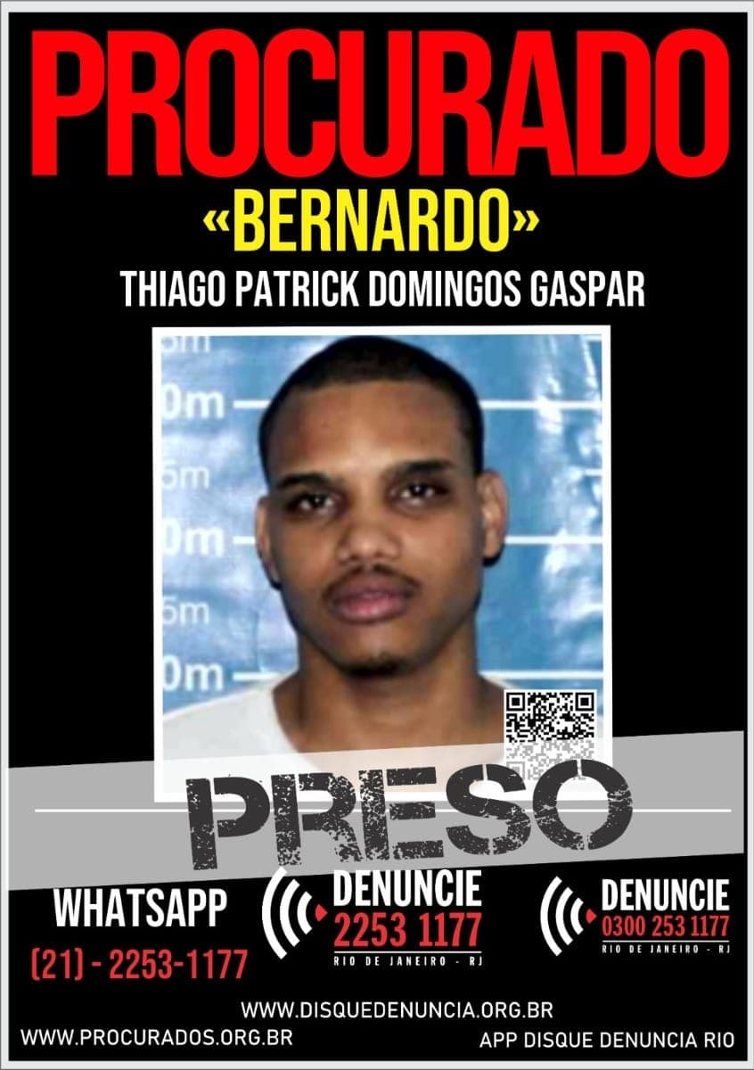 PM prende novamente homem que fugiu após saída temporária no Rio