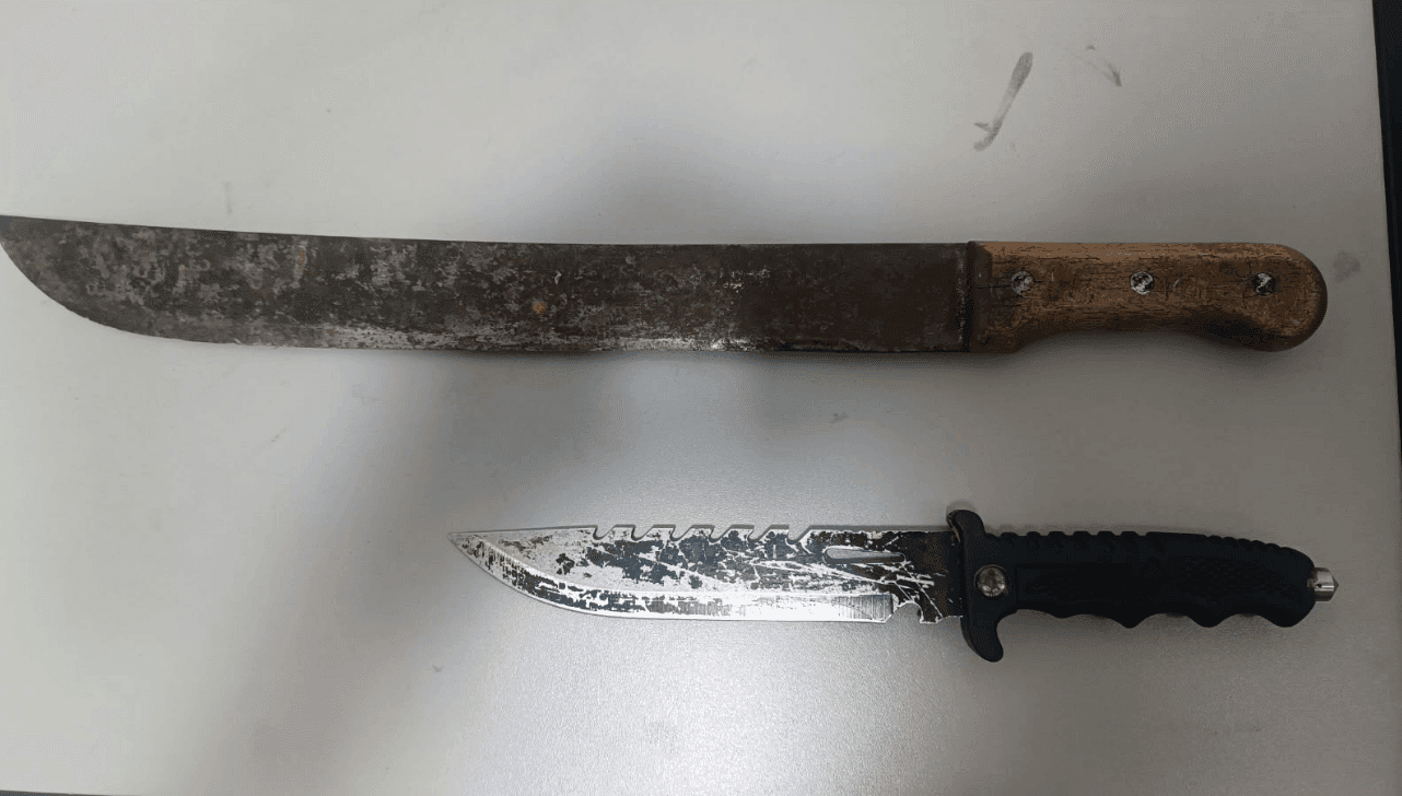 Homem é preso após tentativa de homicídio com faca e facão em Mirassol