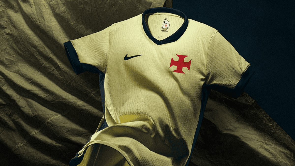 Vasco divulga novo uniforme para a temporada 2025/26; veja detalhes
